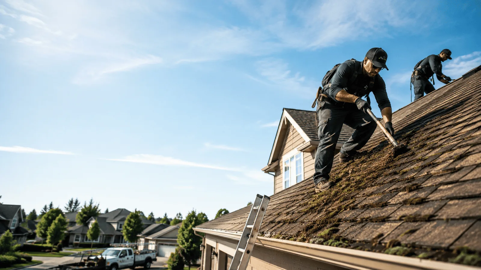 Roof Moss Removal in Orange, TX near me